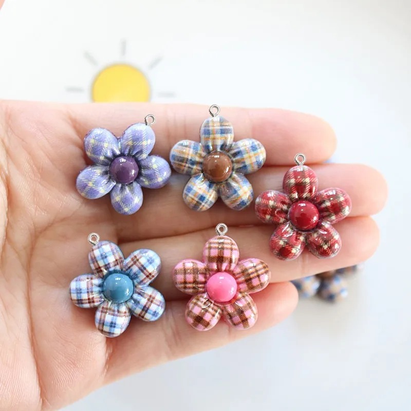 10Pcs Sweet Flower Planar Resi - Resin Art Of Flowers recension och pris