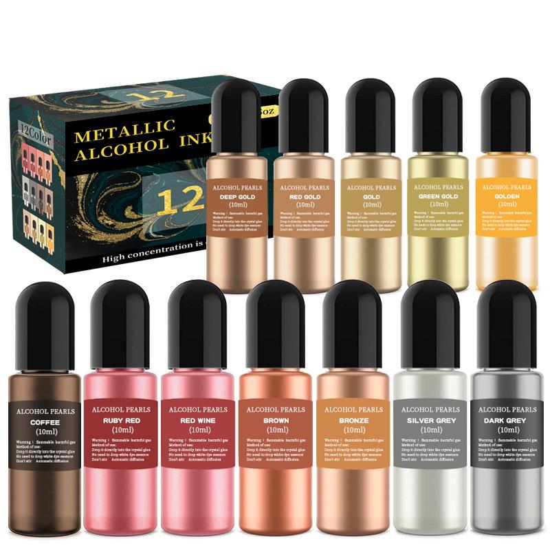 1 Set Resin Pigment Kit Art In - Resin Art And Jewelry recension och pris