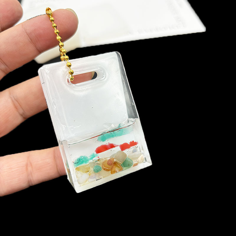 Handmade Epoxy Handbag Bag Sil - Resin Art Kit With Molds recension och pris