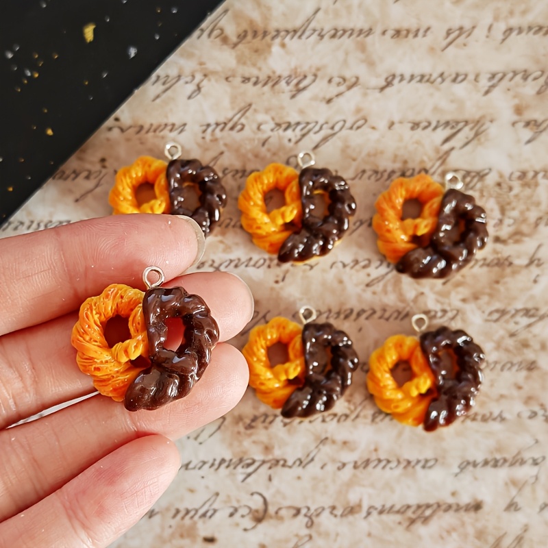 6Pcs Simulation Heart Chocolat - Resin Art Bracelet recension och pris