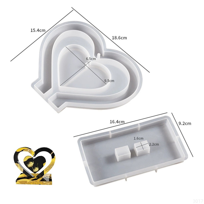 Letter Mm Epoxy Resin Silicone - Resin Art Kit With Molds recension och pris