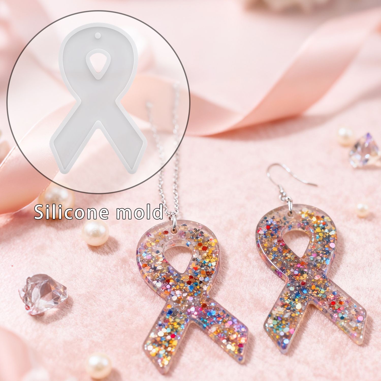 DIY Ribbon Earring Resin Molds - Resin Art Kit With Molds recension och pris