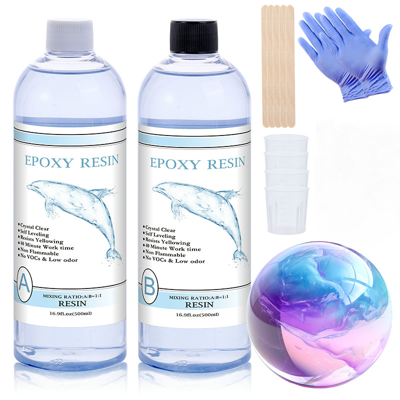 1:1 Clear Epoxy Resin Crystal  - Resin Art And Jewelry recension och pris