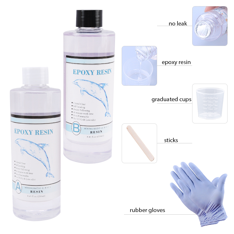 1:1 Clear Epoxy Resin Crystal  - Resin Art And Jewelry recension och pris