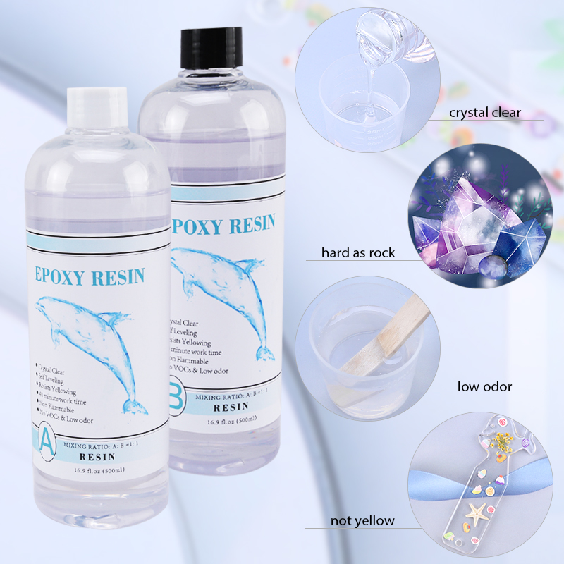 1:1 Clear Epoxy Resin Crystal  - Resin Art And Jewelry recension och pris