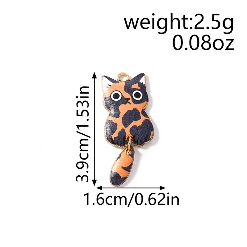 10Pcs 16×39mm Cute Cartoon Cat - Resin Art Supplies Near Me recension och pris