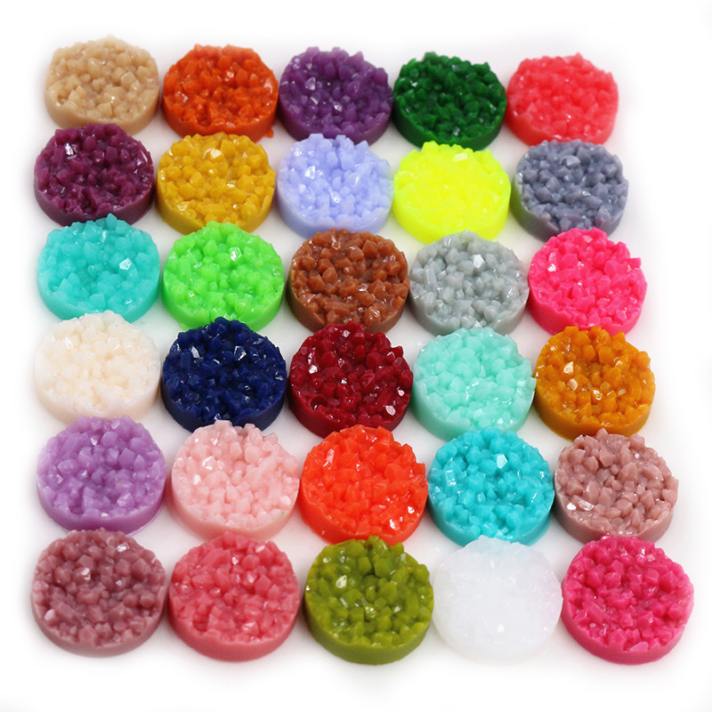 40pcs Resin Druzy Cabochons Do - Resin Art Supplies Near Me recension och pris
