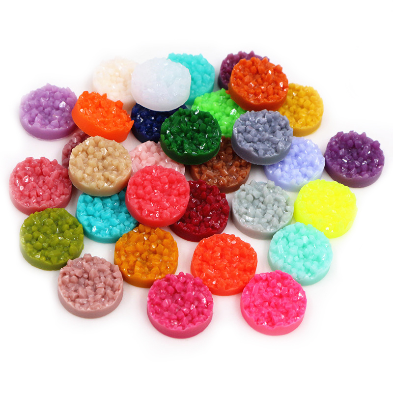 40pcs Resin Druzy Cabochons Do - Resin Art Supplies Near Me recension och pris