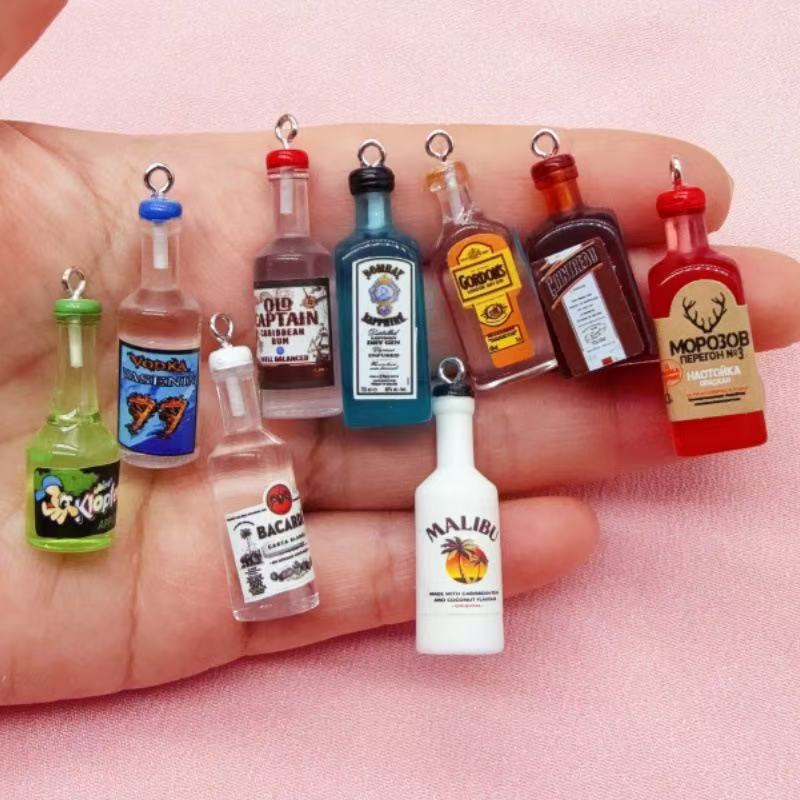 11pcs Mini Simulation Resin 3D - Resin Art Pendant recension och pris