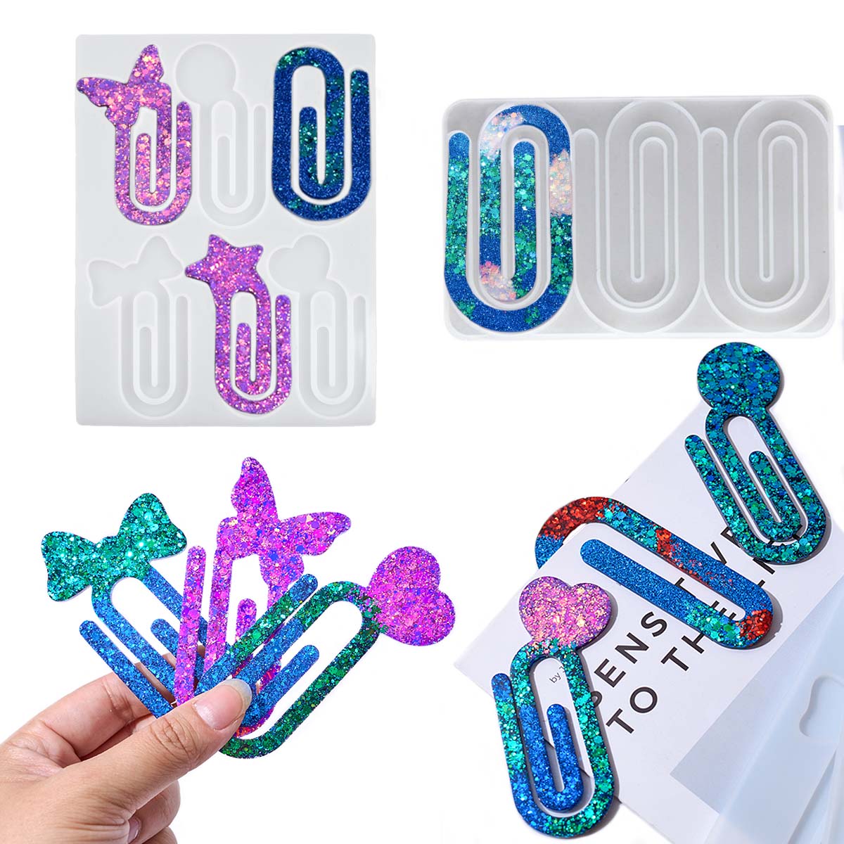 Crystal Epoxy Resin Mold DIY P - Resin Art Kit With Molds recension och pris