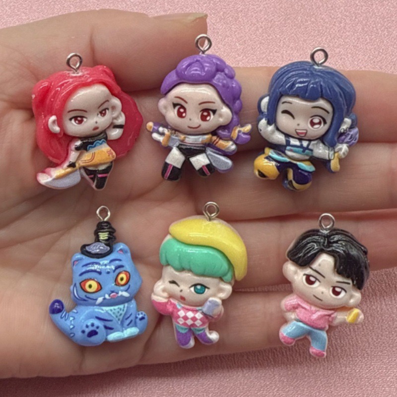 10pcs resin cartoon pendant, D - Resin Art Supplies Near Me recension och pris
