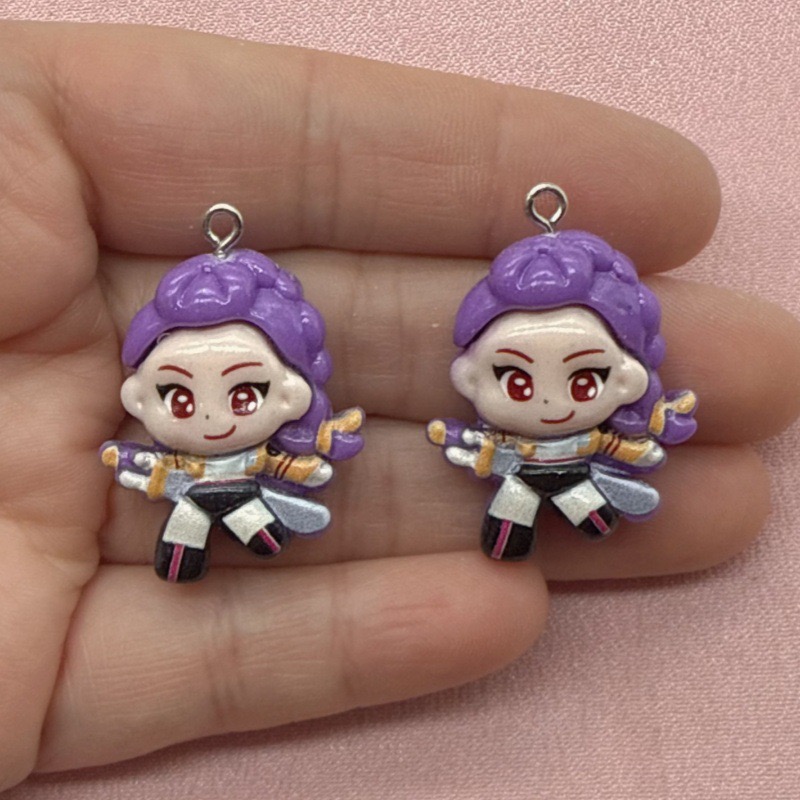 10pcs resin cartoon pendant, D - Resin Art Supplies Near Me recension och pris