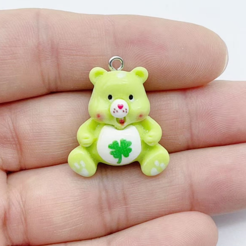 10pcs cartoon animal charm pen - Resin Art Pendant recension och pris