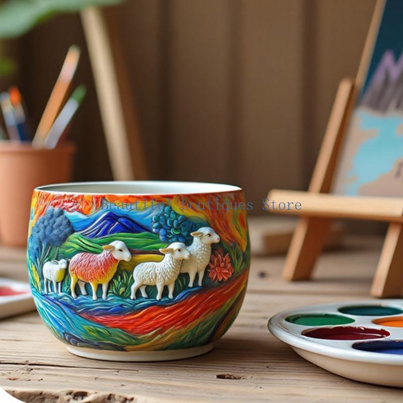 U4LF Reusable Silicone Goat Mo - Resin Art Unique Ideas recension och pris