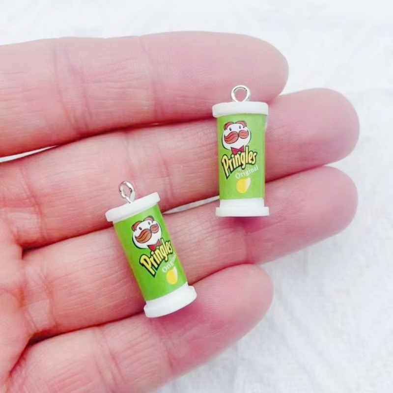 10pcs Simulation 3D Bucket Pot - Resin Art Pendant recension och pris