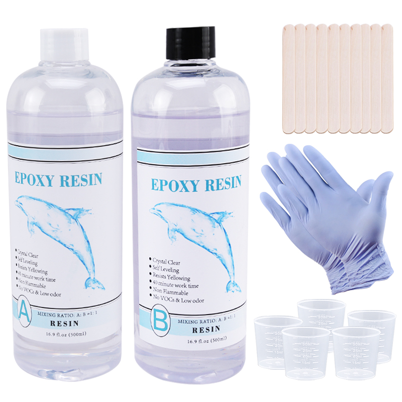 1:1 Clear Epoxy Resin Crystal  - Resin Art And Jewelry recension och pris