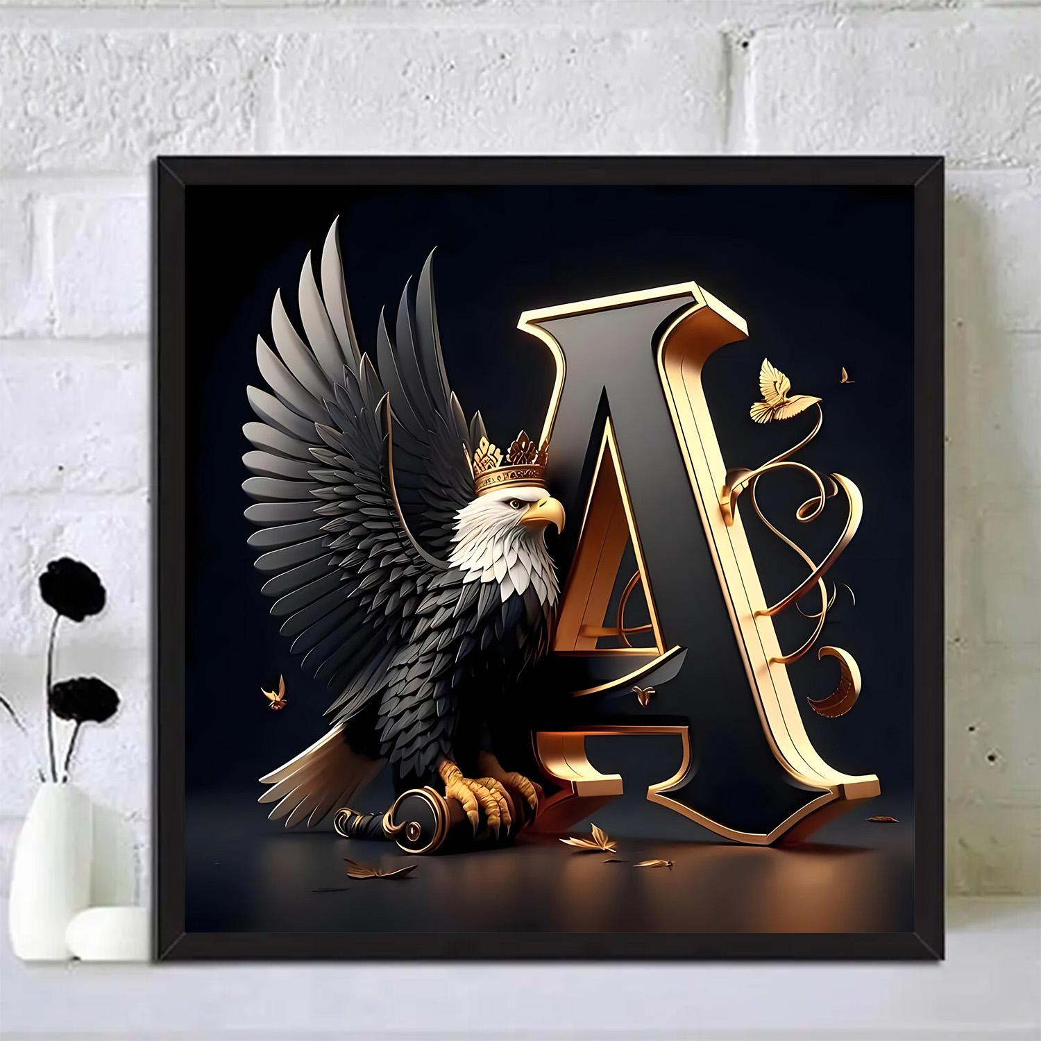 1pc Letter Diamond Painting Se - Resin Art Unique Ideas recension och pris