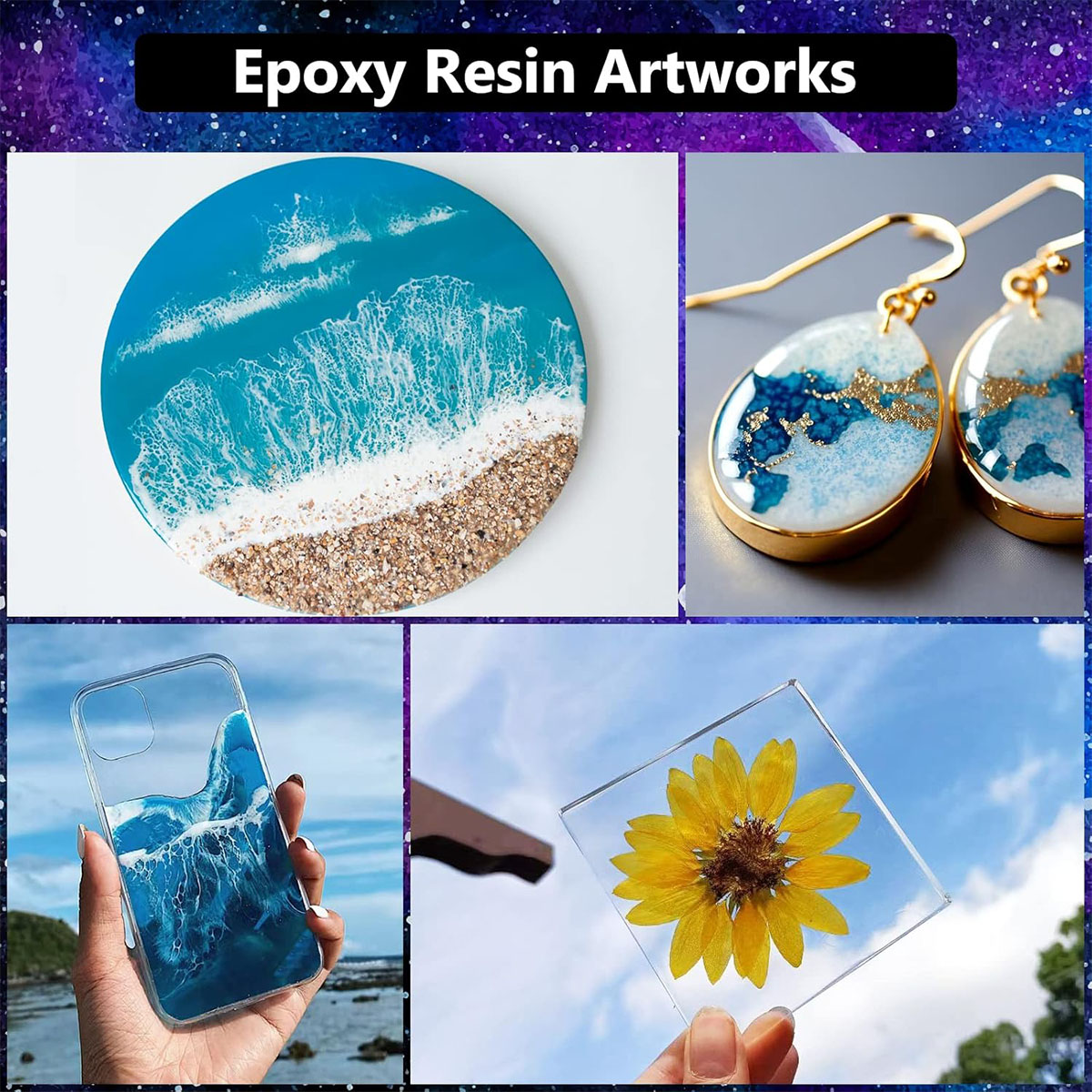 1000ml Crystal Clear Epoxy Res - Resin Art And Jewelry recension och pris