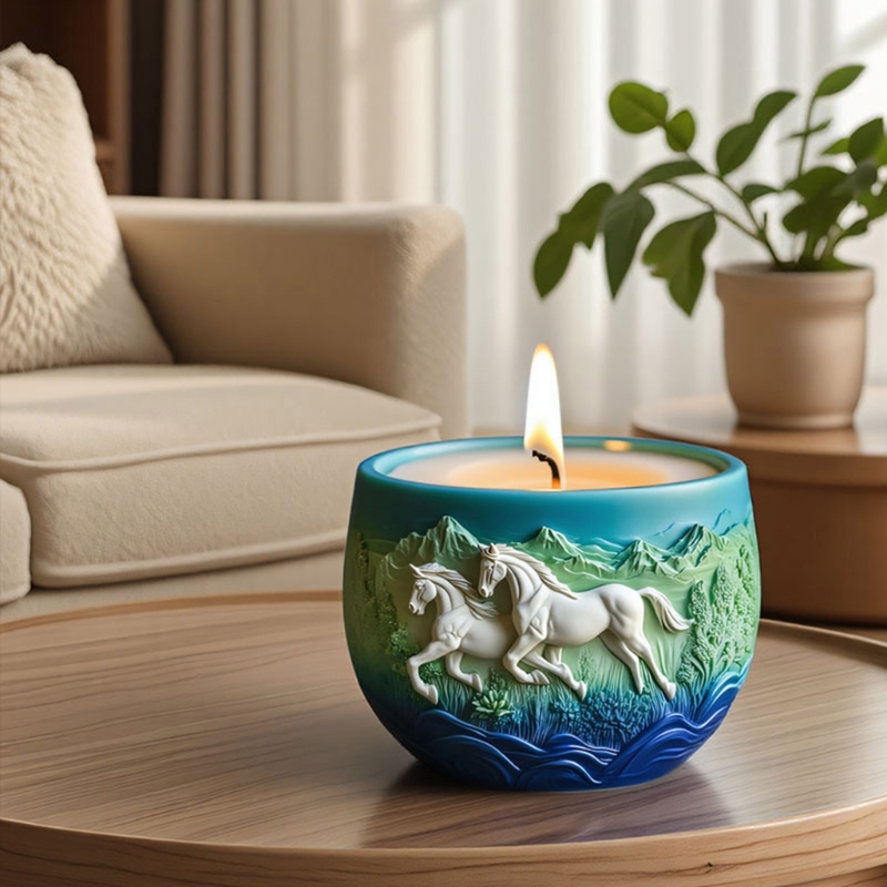 E1PE Reusable Silicone Horse M - Resin Art Unique Ideas recension och pris