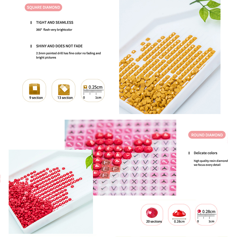 Frameless, Diamond Painting Dr - Resin Art Of Flowers recension och pris