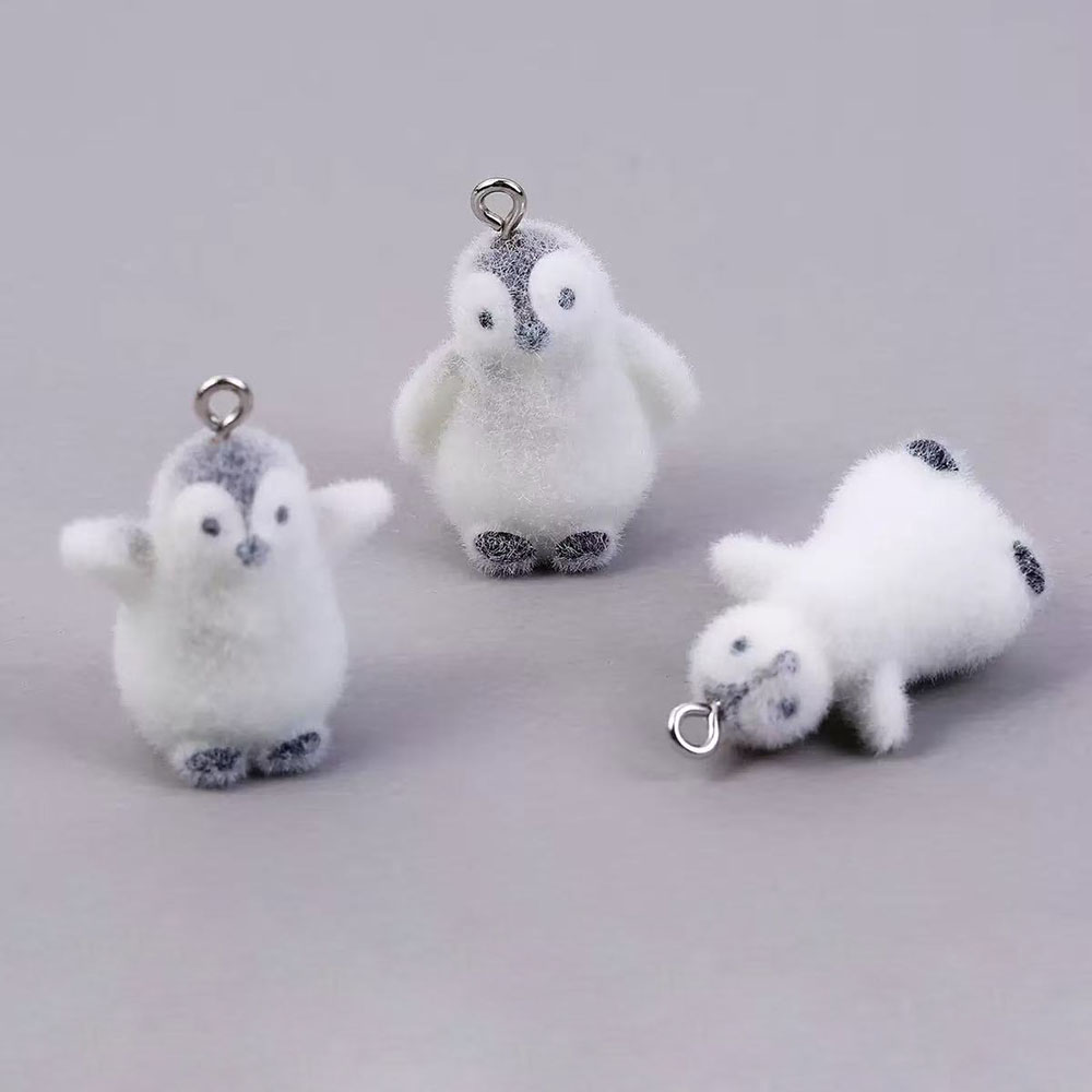 5pcs Flocking Small Penguin Re - Resin Art Supplies Near Me recension och pris